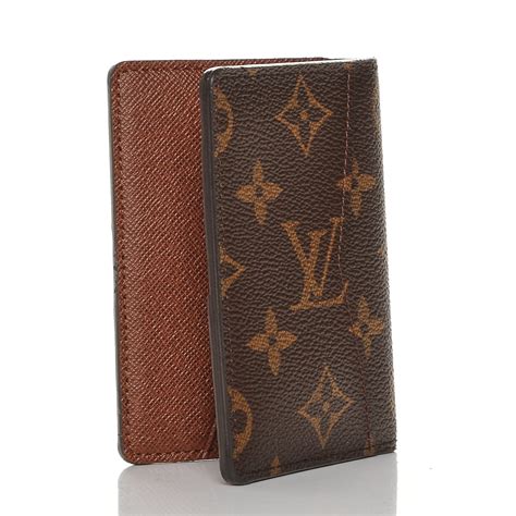 louis vuitton pocket organizer monogram|louis vuitton wallet pocket organizer.